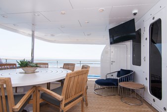 4*PUPPIES 3 Main Deck Aft Dining Looking Aft To Port