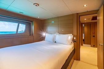 CORAZON 10 Queen Guest Stateroom Portside Looking Forward