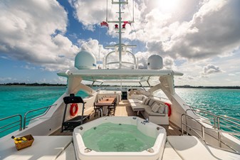 CORAZON 15 Sundeck Jacuzzi Looking Forward