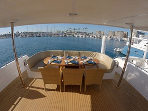 SANDCASTLE  19 Aft Deck